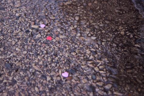Hearts on the ground